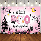 Aperturee - Aperturee Sweet Boos Lovely Halloween Baby Shower Backdrop